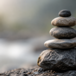 Layered stones representing the foundations of treasury transformation and capability development