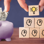 Visual metaphor for building an FX treasury foundation using financial planning and strategic thinking